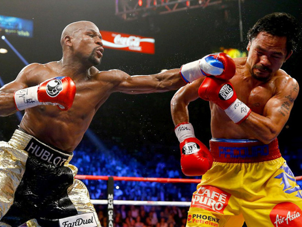 Tidak Tampil Maksimal, Pacquiao Tantang Mayweather Gelar Pertandingan Ulang