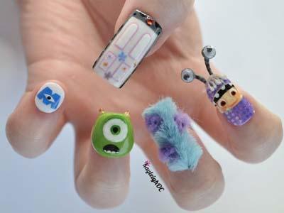 Lucunya, Nail Art Ini Terinspirasi Dari Acara TV dan Film!