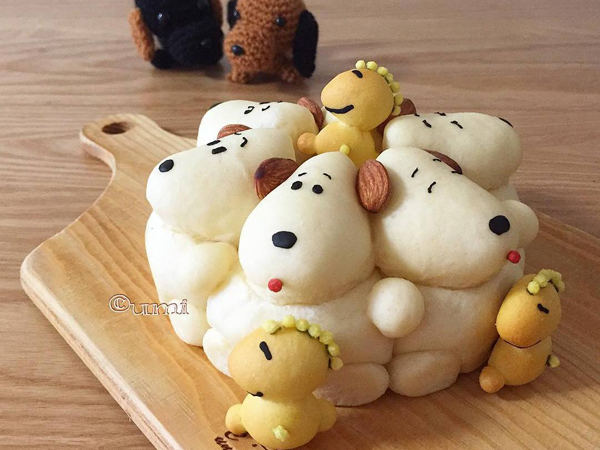 Unik! Roti Ini Dibuat Bentuk 3D dengan Berbagai Karakter Lucu