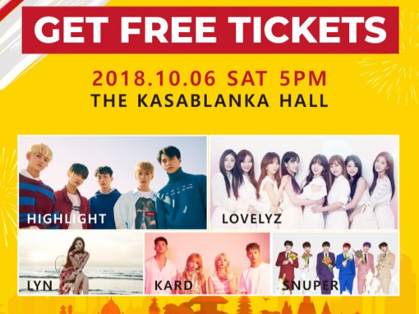 Tak Hanya Highlight, Lovelyz Hingga K.A.R.D Juga Ikut Meriahkan K-Content Expo 2018 Indonesia!