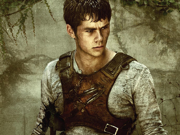 The plastron runner's Thomas (Dylan O'brien) in the maze