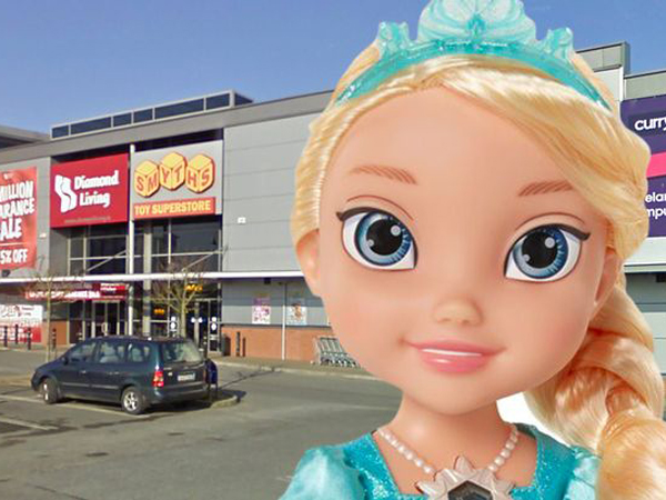 Duh, Boneka Elsa 'Frozen' Buat Keributan di Supermarket!