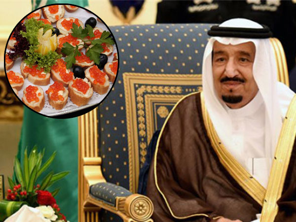 Intip Menu Mewah Raja Salman Beserta Rombongan Saat di Pesawat Menuju Indonesia!