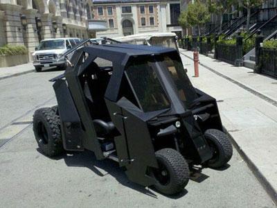 Mobil Golf Ini Dimodifikasi Gaya Kendaraan Batman