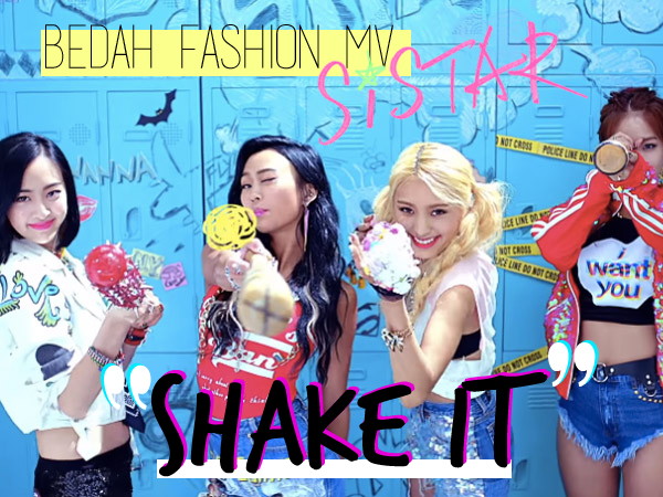 Bedah Fashion Video Musik: Sistar - 'Shake It'