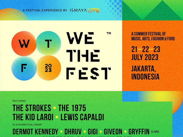 We The Fest Umumkan Line-up Pertama: The 1975, The Kid Laroi Hingga Anderson .Paak