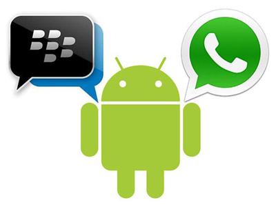 BBM Android Sukses Singkirkan WhatsApp?