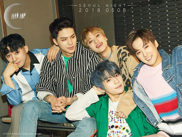 Kecenya Teen Top Nikmati Kebebasan Malam Indah di MV Comeback 'Seoul Night'
