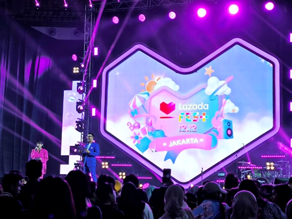 Kemeriahan Lazada Fest 12.12 di Jakarta Bersama Rizky Febian, Red Velvet, Key SHINee, dan Vierratale