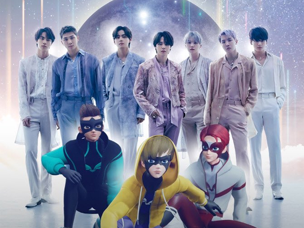 BTS Dominasi Chart Musik Internasional dengan OST Serial Animasi 'THE PLANET'