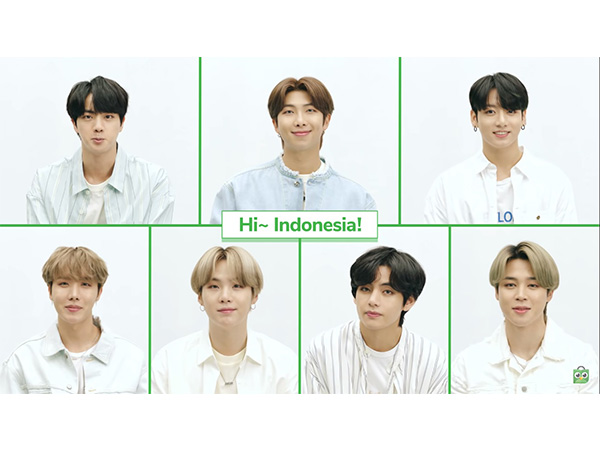BTS Kirim Pesan Manis untuk Fans Indonesia, Ingatkan Jaga Jarak Dulu
