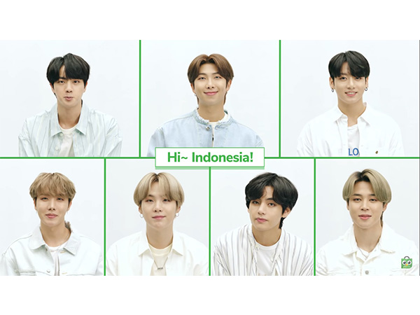 BTS Kirim Pesan Manis untuk Fans Indonesia, Ingatkan Jaga Jarak Dulu