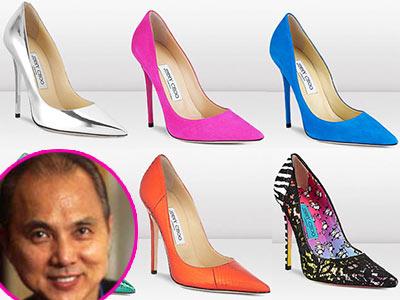 Ups! Desainer Jimmy Choo Tidak Pernah Desain Sepatu Sendiri?