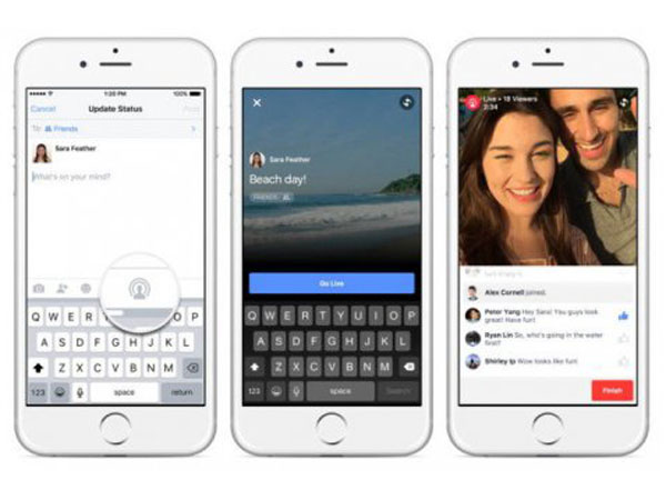 Mirip Periscope, Facebook Rilis Layanan Live Video di Smartphone!