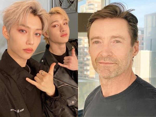 Hugh Jackman Tunjukkan Dukungan untuk Bangchan dan Felix Stray Kids