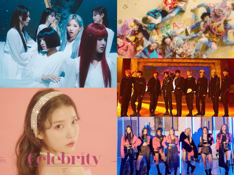 Daftar 25 MV K-Pop Paling Banyak Ditonton Pada Januari 2021