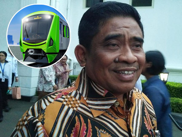 Mirip 'Jangkrik', Plt Gubernur DKI Sumarsono Minta Desain Ulang Bentuk Kepala Kereta MRT