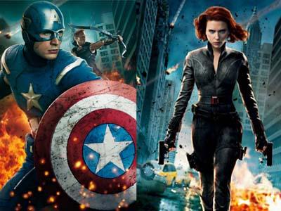 Wah, Captain America dan Black Widow Bikin Kacau Lalu Lintas Kota Seoul!