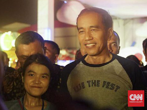 Presiden Jokowi Mendadak Datang Hebohkan Hari Pertama 'We The Fest 2017'!