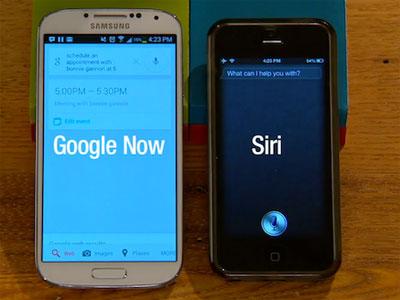 Pertempuran Siri dan Google Now Makin Sengit