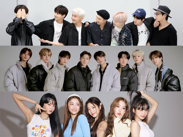 7 Grup K-Pop Berhasil Pertahankan Posisi di Chart Billboard World Albums Minggu Ini