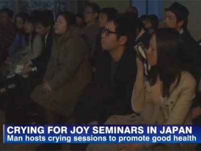 Latih Mental dan Fisik, Jepang Adakan Program Seminar Menangis!
