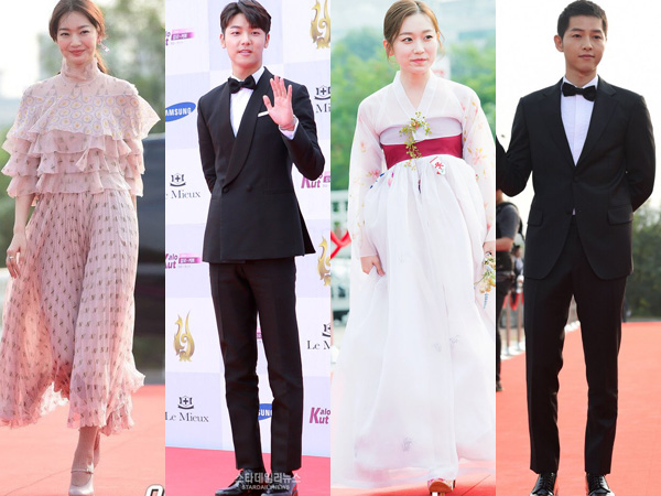 Gaya Classy dan Anggun Para Aktor Ternama di Red Carpet ‘Seoul Drama Awards 2016’