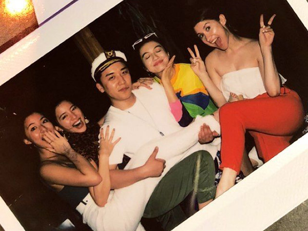 Seungri Diam-diam Asyik Pesta Bareng Raline Shah Hingga Martin Garrix di Bali