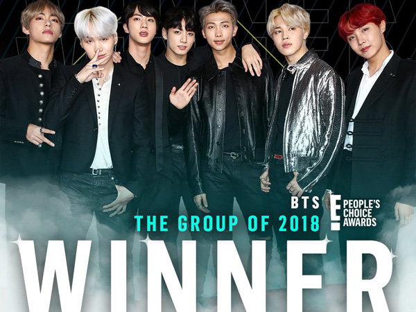 Congrats! BTS Sabet 4 Penghargaan di 'People's Choice Awards 2018'