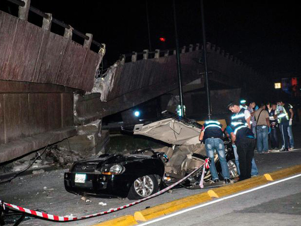 Tak Hanya Jepang, Ekuador Juga Diguncang Gempa Hingga Runtuhkan Sebuah Jembatan