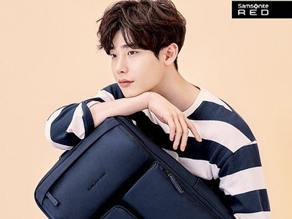 Gantikan Lee Min Ho Hingga Kim Woo Bin, Tampannya Lee Jong Suk Jadi Model Samsonite Red