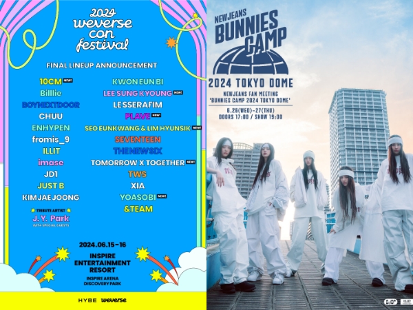 Weverse Con Festival Umumkan Lineup Lengkap, NewJeans Absen