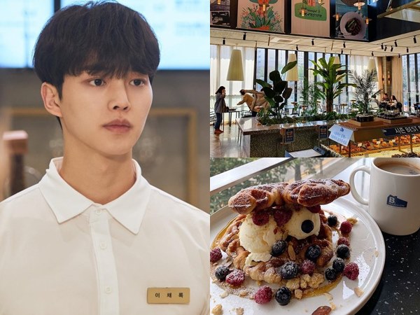 Icip Makanan Café B. Mansion, Tempat Kerja Song Kang di Drama Navillera