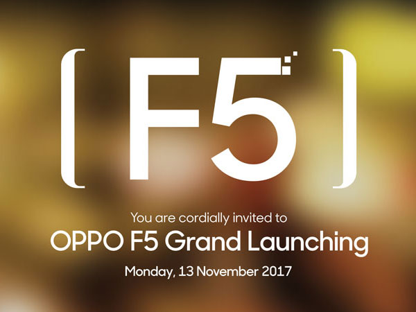 Oppo Sebar Undangan Perilisan Resmi F5 di Indonesia