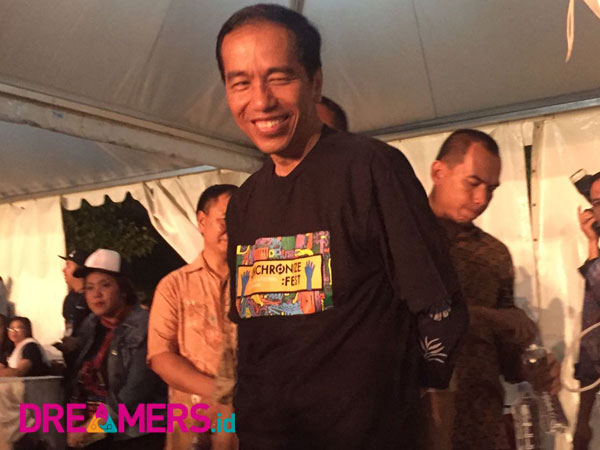 Presiden Jokowi Buat Heboh Synchronize Festival 2017