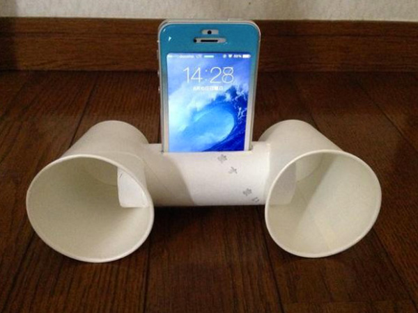 Wah, Bekas Gulungan Tissue Bisa Digunakan untuk Speaker Smartphone Lho!
