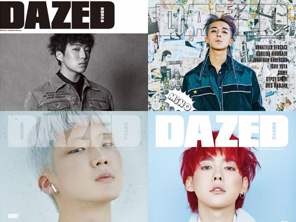 WINNER Tampil Stylish dengan Denim dalam Cover Individu Majalah Dazed Korea