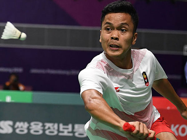 Sempat Cedera Viral, Anthony Ginting Kembali Menang di Pertandingan Terkini