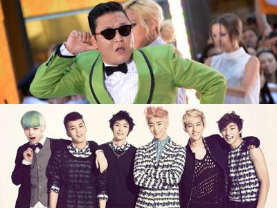 Foto Psy dan B.A.P Jadi Salah Satu Foto Terbaik 2012 di Situs Grammy Awards