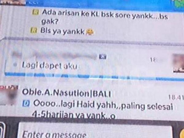 Ini Isi Chat BBM Artis AA Dengan Mucikari RA