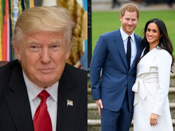 Tak Diundang, Presiden Donald Trump Beri Hadiah Pernikahan Untuk Pangeran Harry dan Meghan Markle