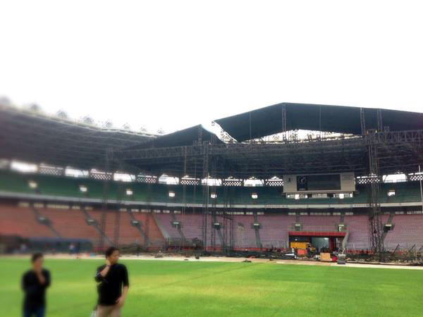 Usai Konser One Direction, Stadion GBK Siap Dipakai Timnas Indonesia