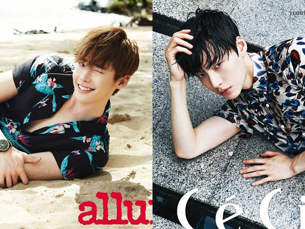 Gaya Musim Panas Lee Jong Suk vs Ahn Jae Hyun, Siapa Paling 'Segar'?