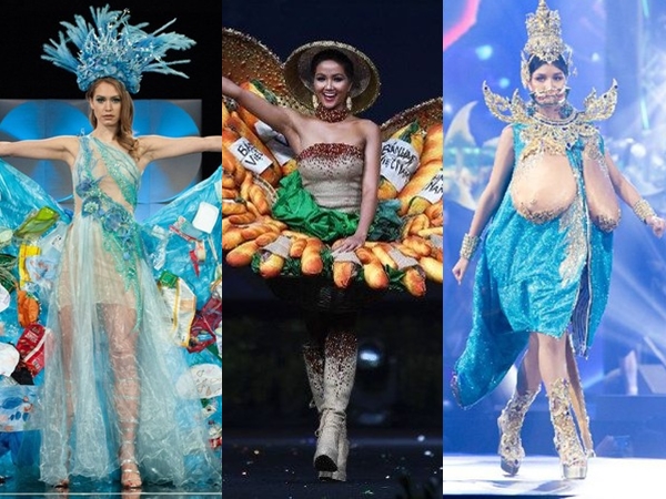 Deretan Kostum Unik Hingga Vulgar di Ajang Miss Universe
