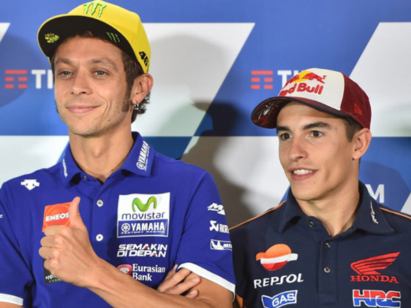 Valentino Rossi Punya Pengalaman, Marc Marquez: Itu Tidak Cukup