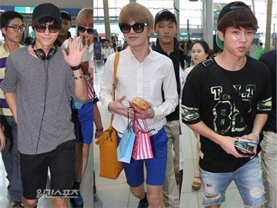 Ke Jakarta, Infinite Bergaya Summer Fashion di Bandara