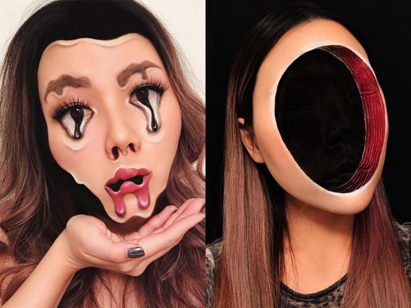 8 Makeup Ilusi Optik Ini Bisa Jadi Inspirasi Dihari Halloween