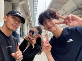 Sean Bagikan Momen Latihan Lari Maraton Bareng Park Bo Gum dan Danielle NewJeans