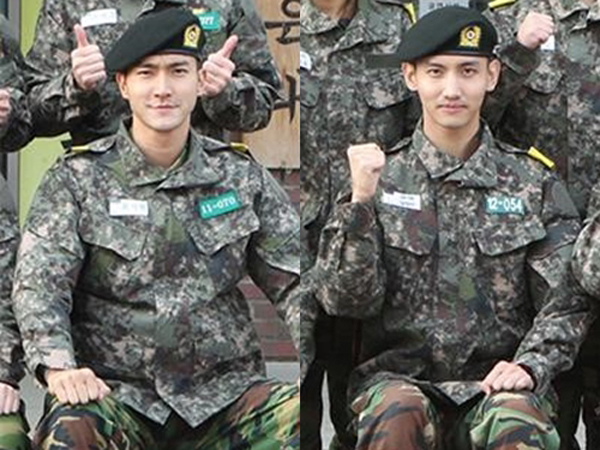 Gagahnya Siwon Super Junior dan Changmin TVXQ Dalam Balutan Seragam Militer