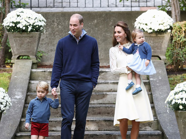 Lucu Menggemaskan, Beginilah Putri Charlotte dan Pangeran George Main di Pesta Kerajaan